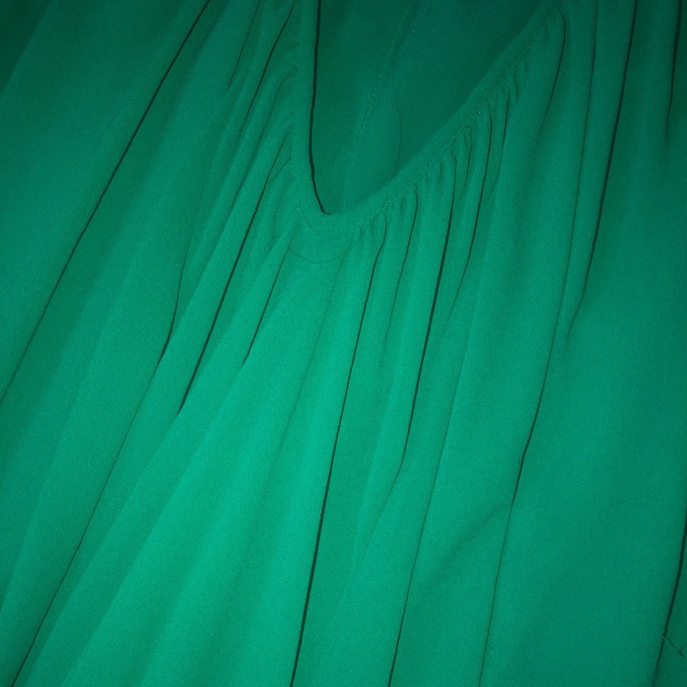 **HOST PICK** Michael Kors Green Maxi Gown - Picture 6 of 6